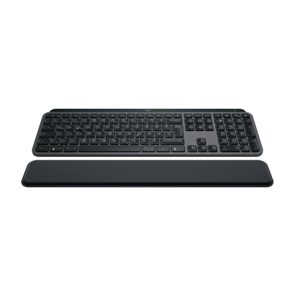Logitech MX Keys S (MX KEYS S - GRAPHITE - DEU - BT - - N/A CENTRAL-419 PLUS PALMREST) - Versione Tedesca
