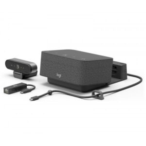 Logitech Logi Dock Focus Room Kit UC (Logitech Logi Dock Focus Room Kit - Video conferencing kit [Logitech Logi Dock, Logitech BRIO Ultra HD Pro Webcam] - Certified for Microsoft Teams)
