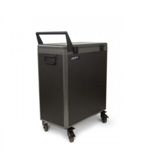 DICOTA D32005-CH portable device management cart& cabinet Carrello per la gestione dei dispositivi portatili Nero (CHARGING TROLLEY FOR 20 TABLETS - CH VERSION)