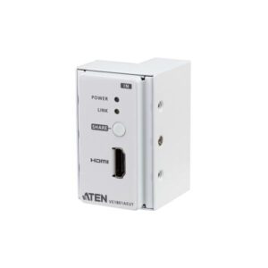 ATEN VE1801AEUT moltiplicatore AV Trasmettitore AV Bianco (HDMI HDBT WALLPLATE WITH POH)