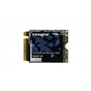 Integral INSSD1TM2230G4 drives allo stato solido 1 TB M.2 PCI Express 3.0 NVMe (1TB-1024GB SSD M.2 2230 NVME 1.4 PCIe Gen4 x4 R-4900MBs W-3200MBs TBW 250 INTEGRAL [single-sided chips])