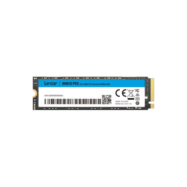 Lexar NM610PRO 2 TB M.2 PCI Express 3.0 NVMe (2TB Lexar NM610 PRO M.2 2280 PCle Gen3X4 SSD)