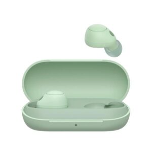 Sony WF-C700N Cuffie con cancellazione del rumore True Wireless - Comfort e stabilità per tutto il giorno - Durata della batteria fino a 15 ore con custodia di ricarica - Verde Salvia (Sony WF-C700N Headset True Wireless Stereo [TWS] In-ear Calls/Music Bluetooth)