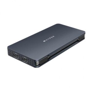 Targus HyperDrive Next Cablato USB 3.2 Gen 2 [3.1 Gen 2] Type-C Blu (HYPERDRIVE ECOSMART GEN.2 DUAL - HDMI USB-C 11-IN-1 HUB W 140 W P)
