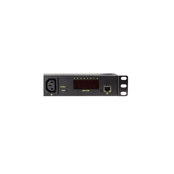 LogiLink PDU8P01 unità di distribuzione dell'energia [PDU] 8 presa[e] AC 1U Nero (PDU8P01 power distribution - unit [PDU] 8 AC outlet[s] 1U - Black - Warranty: 12M)
