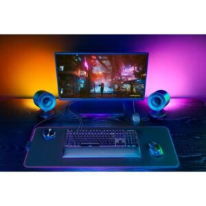 Razer Nommo V2 Pro Range completo Nero Con cavo e senza cavo (RAZER 2.1 GAMING SPEAKERS NOMMO V2 PRO)