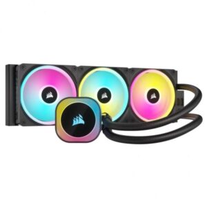 Corsair H150I Processore Raffreddatore di liquidi tutto in uno 12 cm Nero (Corsair iCUE Link H150i RGB 360mm AIO)