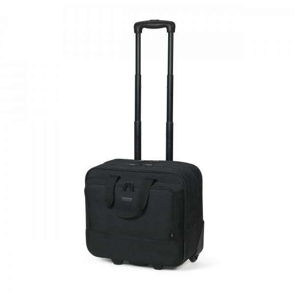 DICOTA Laptop Roller Top Traveller Eco BASE 13 -16 (DICOTA Top Traveller BASE - Notebook carrying rolling case - 13 - 16 - black)