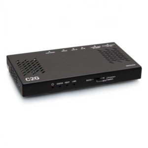C2G C2G31015 moltiplicatore AV Ricevitore AV Nero (C2G HDBaseT HDMI RS232 IR Receiver Box)