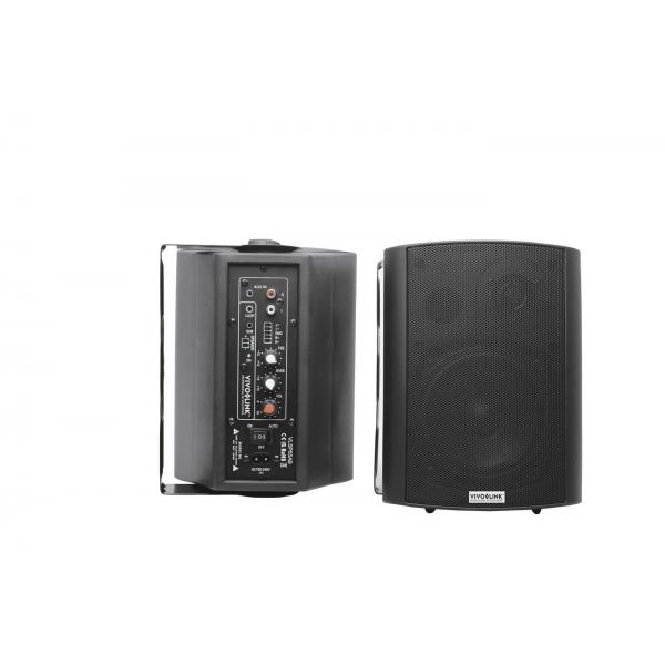Vivolink VLSP65AB altoparlante 2-vie Nero Cablato 60 W (Active Speaker Set, Black. - Warranty: 36M)
