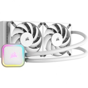 Corsair H100I Elite Processore Raffreddatore di liquidi tutto in uno 12 cm Bianco 1 pz (CORSAIR iCUE H100i RGB ELITE - process)