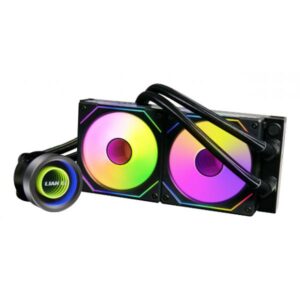 Lian Li GA II TRINITY Case per computer Raffreddatore di liquidi tutto in uno 12 cm Nero 1 pz (Lian Li Galahad II Trinity SL-INF AIO 240mm ARGB CPU Water Cooler - Black)