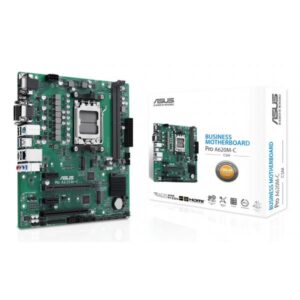 ASUS PRO A620M-C-CSM AMD A620 Socket AM5 micro ATX (Asus PRO A620M-C-CSM - Corporate Stable Model, AMD A620, AM5, Micro ATX, 2 DDR5, VGA, HDMI, DP, GB LAN, PCIe4, 2x M.2)