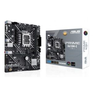 ASUS PRIME H610M-E-CSM Intel H610 LGA 1700 micro ATX (ASUS Mainboard PRIME H610M-E-CSM - micro ATX - LGA 1700 - In)