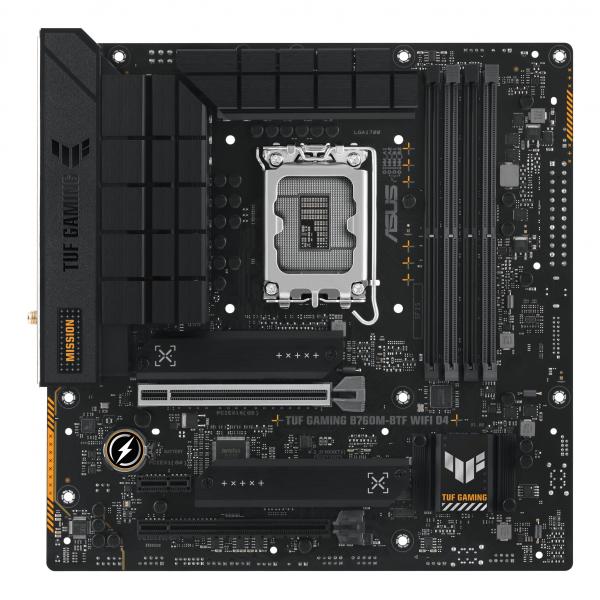 ASUS TUF GAMING B760M-BTF WIFI D4 Intel B760 LGA 1700 micro ATX (ASUS Mainboard TUF GAMING B760M-BTF WIFI D4 - Micro ATX - So)