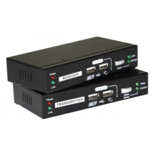 LevelOne KVM-9036 estensore KVM Trasmettitore e ricevitore (LevelOne KVM Extender KVM-9009 over IP)