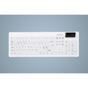 HYGIENE SMART CARD DESKTOP - KEYBOARD SEALED USB BLACK/WHITE - Versione Tedesca