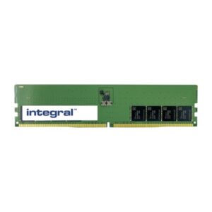 Integral KCP552UD8-32-IN memoria 32 GB 1 x 32 GB DDR5 5600 MHz (32GB PC RAM MODULE DDR5 5600MTs PC5-44800 UNBUFFERED NON-ECC DIMM 1.1V 2GX8 CL46 INTEGRAL)