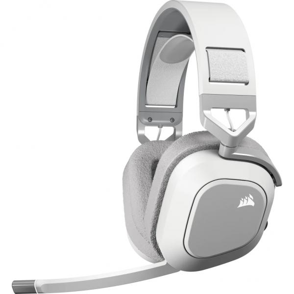 Corsair CA-9011296-EU cuffia e auricolare Wireless A Padiglione Gaming Bluetooth Bianco (CORSAIR HS80 MAX W/L HEADSET WHITE)