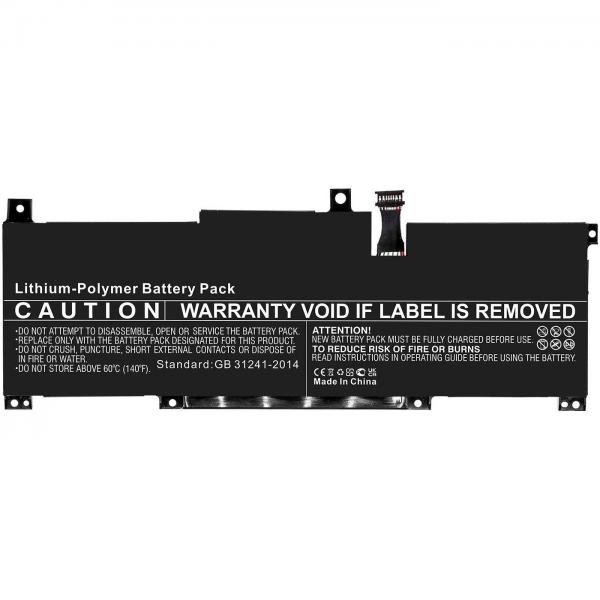 CoreParts MBXMSI-BA0016 ricambio per laptop (Battery 50.16Wh Li-Polymer - 11.4V 4400mAh, Black for MSI - Notebook, Laptop - Warranty: 12M)