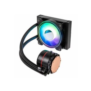 Kolink Umbra Void 120 AIO Processore Kit di raffreddamento a liquido 12 cm Nero 1 pz (Kolink Umbra Void AIO 120mm Performance ARGB CPU Water Cooler)