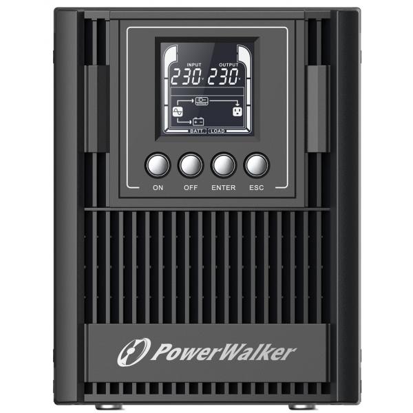 PowerWalker VFI 1000 AT FR gruppo di continuità [UPS] Doppia conversione [online] 1 kVA 900 W 3 presa[e] AC (random_4GXDastlHg)