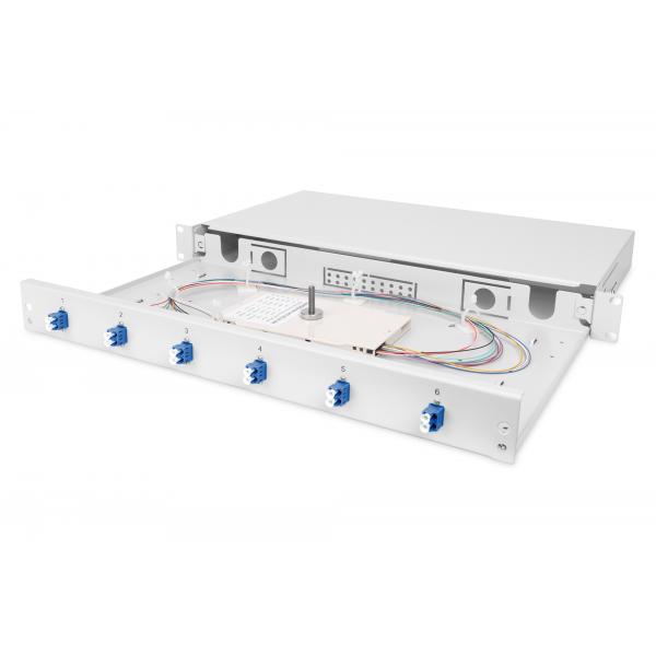 Digitus Scatola di giunzione LWL, attrezzata, LC, OS2 (DIGITUS Professional DN-96330/9 - fibe)