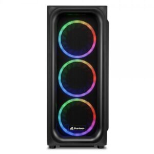 Sharkoon TK5M RGB ATX Desktop Nero (Sharkoon TK5M RGB - ATX-etui)