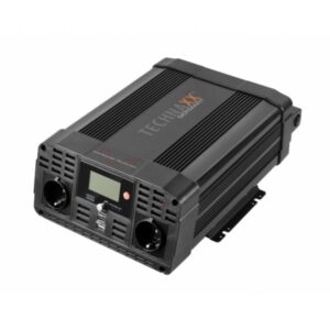 Technaxx TE22 adattatore e invertitore Auto 2000 W Nero (Technaxx TE22 str?madapter og vekselre)