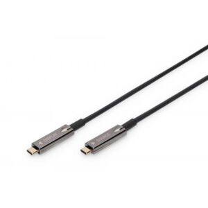 Digitus Cavo di collegamento AV AOC 4K USB tipo - C (DIGITUS USB-C AOC AV-Anschlussk. 20m 4)