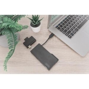 Digitus Docking station universale, USB 3.0, Travel (DIGITUS Universal Docking Station 7-Po)