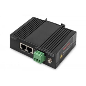 Digitus Iniettore Gigabit EthernetPoE, industriale (INDUSTRIAL GIGABIT POE+INJECTOR - AF AT BT COMPLIANT UP TO 85 W)