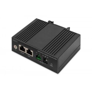 Digitus Splitter PoE Gigabit Ethernet, industriale, 60W (INDUST POE SPLITTER DIN RAIL - 60W IEEE802.3AT/AF)