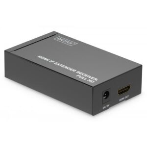 Digitus Ricevitore extender HDMI IP, Full HD (HDMI IP EXTENDERRECEIVERFULLHD - RECEIVER UNIT FOR DS-55517)