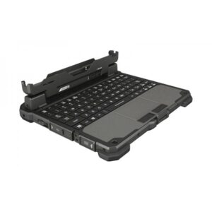 Getac GDKBBH tastiera per dispositivo mobile Tedesco Nero, Argento (UX10 KEYBOARD DOCK 2.0 DE - )