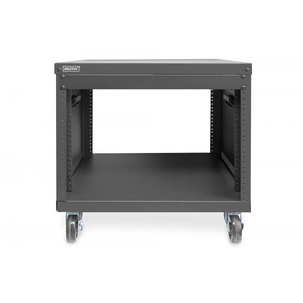 Digitus Rack universale per apparecchiature da 19 pollici con rotelle, 8UH (Digitus - rack - 8U)