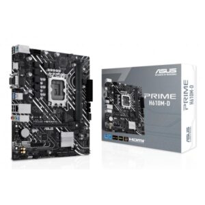 ASUS PRIME H610M-D Intel H610 LGA 1700 micro ATX (ASUS PRIME H610M-D - bundkort - micro-)