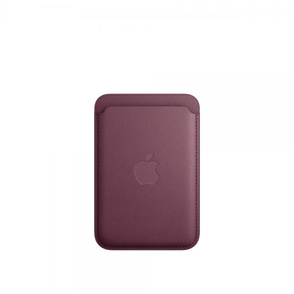 Apple Portafoglio MagSafe in tessuto Finewoven per iPhone - Gelso (IPHONE FINEWOVEN WALLET MULBERRY)