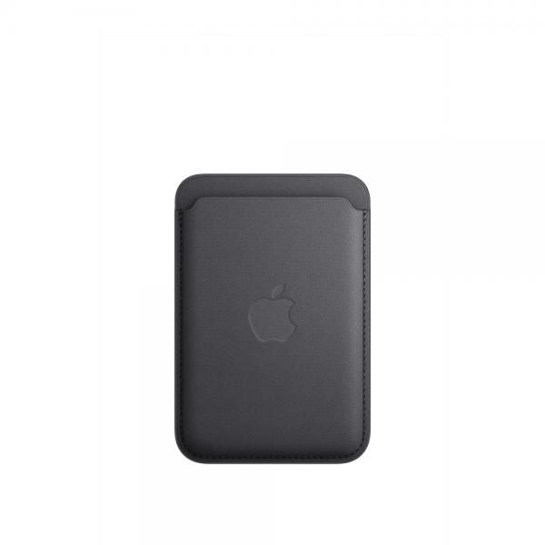 Apple Portafoglio MagSafe in tessuto Finewoven per iPhone - Nero (IPHONE FINEWOVEN WALLET BLACK)