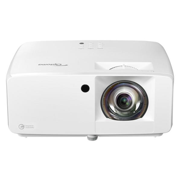 Optoma ZK430ST Proiettore a corto raggio 3700 ANSI lumen DLP UHD 4K [3840x2160] Compatibilità 3D Bianco (ZK430ST DLP 4K UHD Projector - ANSI lumens 3500 - Warranty: 24M)
