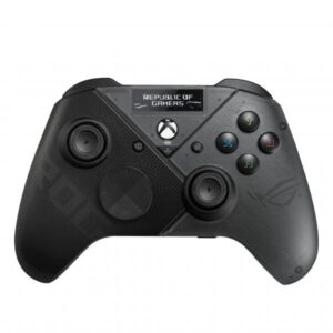 ASUS ROG Raikiri Pro Nero Bluetooth/USB Gamepad Analogico/Digitale PC, Xbox One, Xbox One S, Xbox One X, Xbox Series S, Xbox Series X (Asus ROG Raikiri Pro Wireless/Wired Game Controller for PC and Xbox, Extensive Customisation, ESS DAC, OLED Display)