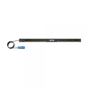 Eaton EVBAF116A unità di distribuzione dell'energia [PDU] 24 presa[e] AC 22.5U Nero (Eaton G4 - Power distribution unit [rack-mountable] - basic - AC 200-240 V - 3.7 kW - 1-phase - input: IEC 60309 16A - output connectors: 24 [12 x IEC 60320 C13, 12 x IEC 60320 C39] - 3 m cord - black)