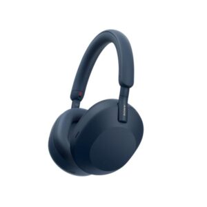 Sony WH-1000XM5 Cuffie wireless con Noise Cancelling, durata della batteria di 30 ore, Bluetooth, ottimizzate per Alexa e Google Assistant, IOS e Android con microfono integrato, Blu Notte (Wh-1000Xm5 Headset Wired & - Wireless Head-Band - Calls/Music Bluetooth Blue - Warranty: 12M)