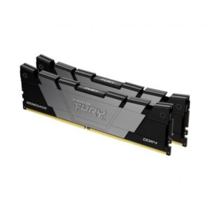 Kingston Technology FURY 32GB 3600MT/s DDR4 CL16 DIMM [Kit da 2] 2RX8 Renegade Black (Kingston Fury Renegade 32GB Kit [2 x 16GB], DDR4, 3600MHz [PC4-28800], CL16, XMP, DIMM Memory, Black/Grey)