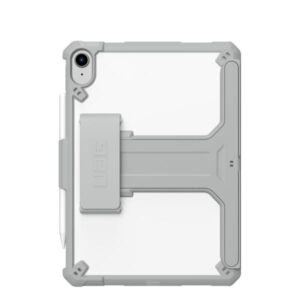 Urban Armor Gear Scout Healthcare 27,7 cm [10.9] Cover Grigio, Bianco (SCOUT HANDSTRAP+KICKSTAND CASE - GRAY F/ APPLE IPAD 10.9IN [2022])