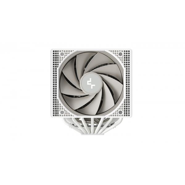DeepCool ASSASSIN IV Processore Raffreddatore d'aria 120/140 mm Nero 1 pz (DeepCool ASSASSIN IV Universal Socket 140mm PWM 1400RPM Fan CPU Cooler, White, armed with seven heat pipes and newly designed 120 and 140mm FDB fans)
