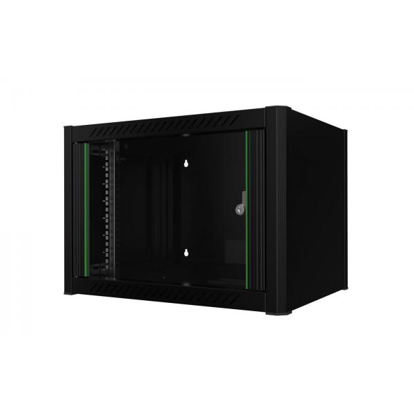 LOGON RWM06U45BL rack 6U Da parete Nero (19'' 6U Rack Wall Mount 600 x - 450 x 380mm - Black - Warranty: 60M)