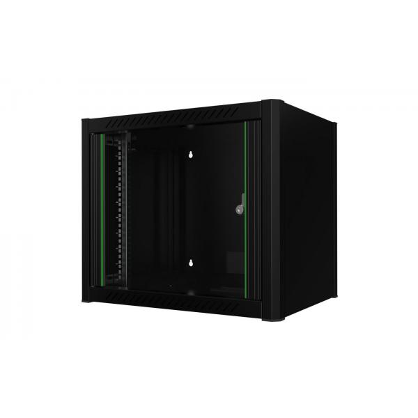 LOGON RWM09U45BL rack 9U Da parete Nero (19'' 9U Rack Wall Mount 600 x - 450 x 512mm - Black - Warranty: 60M)