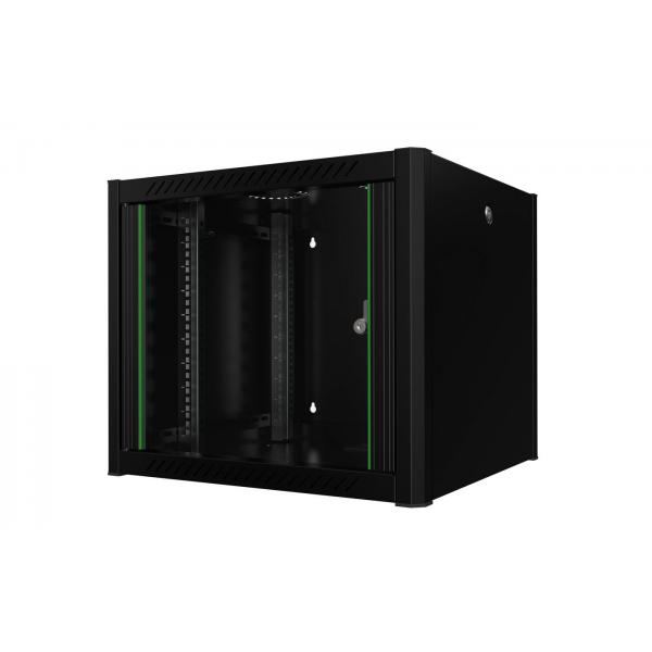 LOGON RWP09U56BL rack 9U Da parete Nero (19'' 9U Rack Wall Mount Pro - 600 x 560 x 512mm - Black - Warranty: 60M)