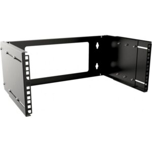 Lanview RAR205BL rack 4U Nero (19 4U Adjustable Depth Open - Frame Rack Wall Mount - Black - Warranty: 60M)